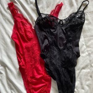 Two Piece Lingerie Set Women’s Size L